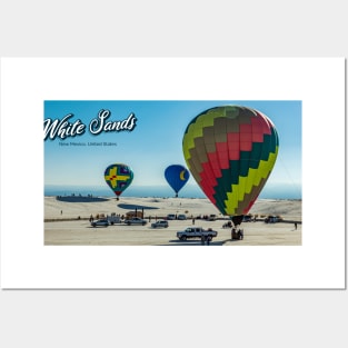 White Sands Hot Air Balloon Invitational Posters and Art